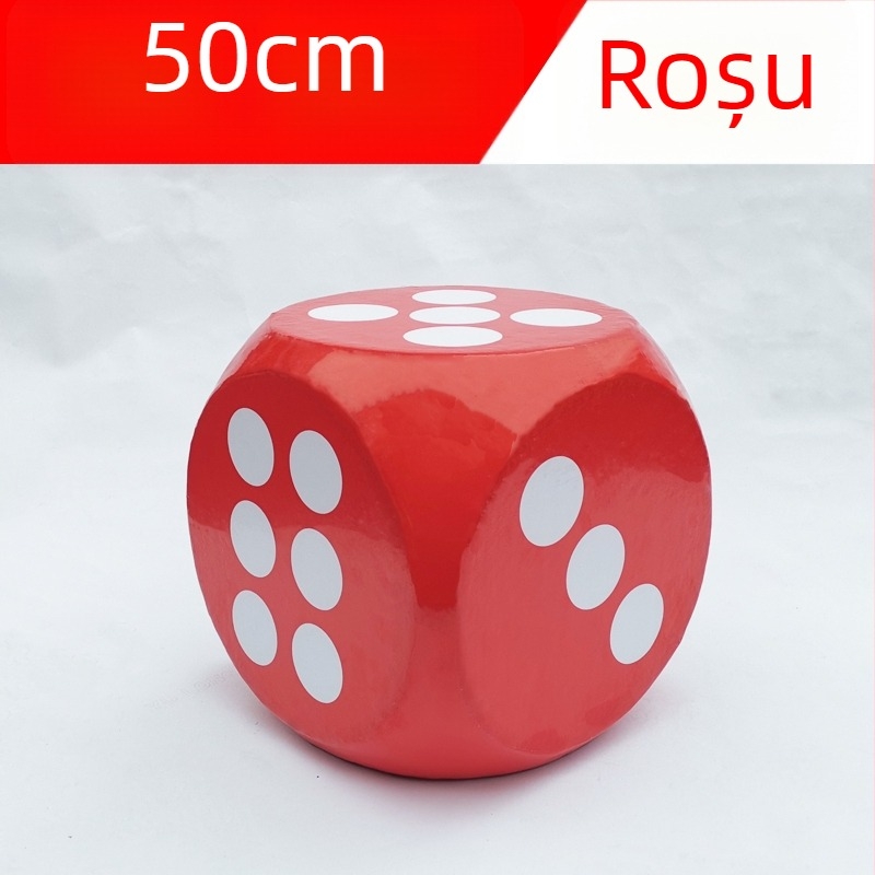 Zar mare din spumă solidă, pentru jocuri, loterii, activități educaționale și nunți