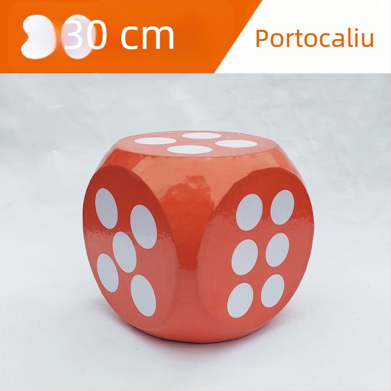 Zar mare din spumă solidă, pentru jocuri, loterii, activități educaționale și nunți