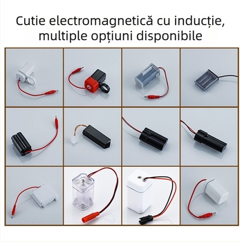 Cutie de baterii pentru robinet senzorial urinar, inductiv 6V, 4 celule AA/AAA, accesoriu inteligent