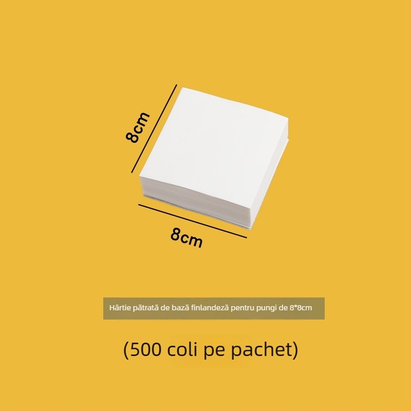 Hârtie de aburi cu ulei de silicon, de unică folosință, antiaderentă; folie pentru gătit la abur, rotundă sau pătrată, pentru chifle și pâine