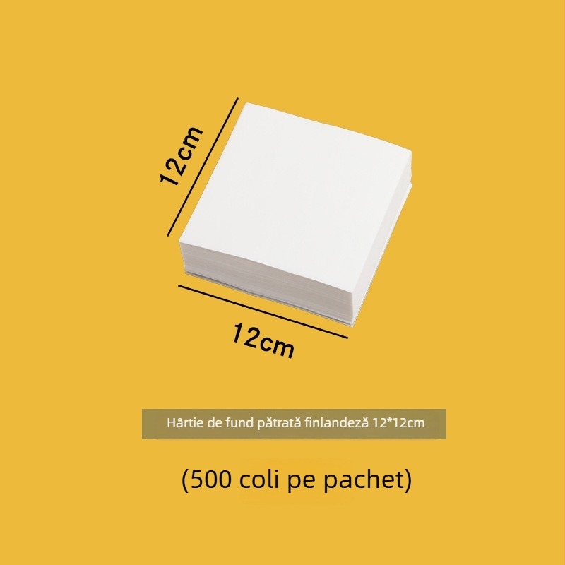 Hârtie de aburi cu ulei de silicon, de unică folosință, antiaderentă; folie pentru gătit la abur, rotundă sau pătrată, pentru chifle și pâine