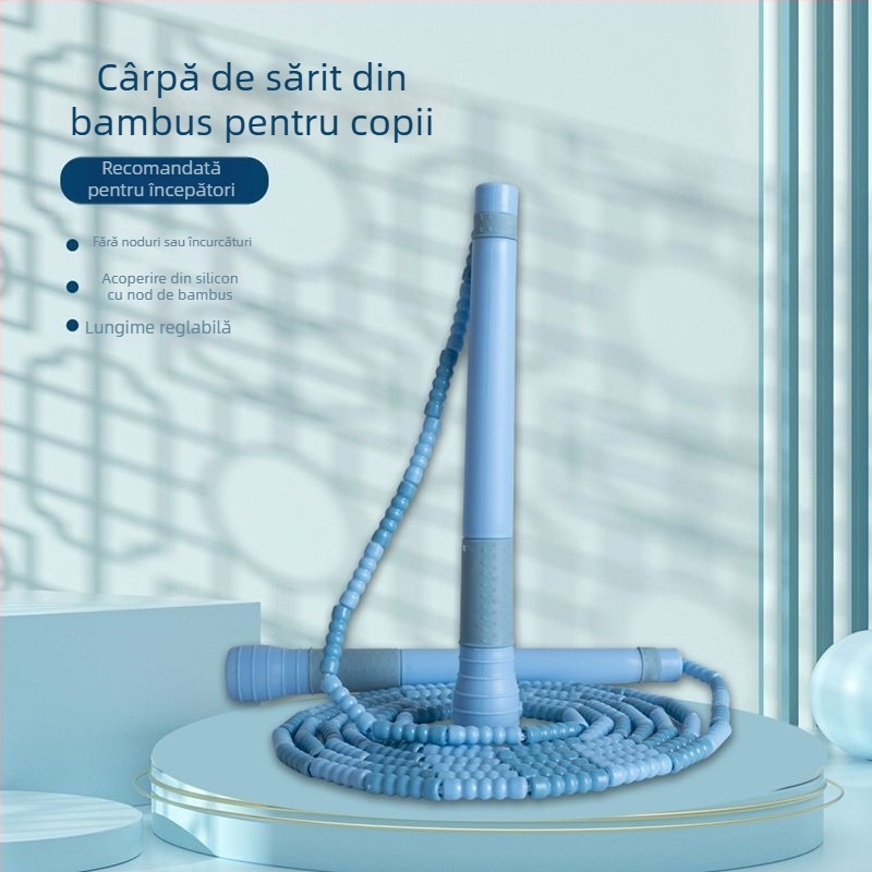 Sfoară de sărituri pentru copii și începători, cu design decorativ