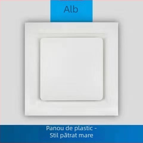 Ventilator de evacuare de plafon integrat 300x300 pentru baie și bucătărie, puternic și silențios 30x30