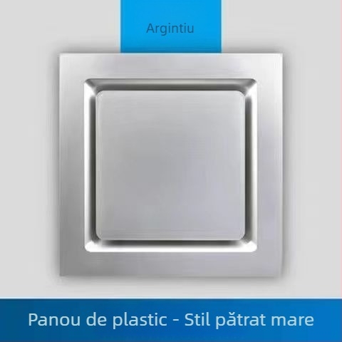 Ventilator de evacuare de plafon integrat 300x300 pentru baie și bucătărie, puternic și silențios 30x30