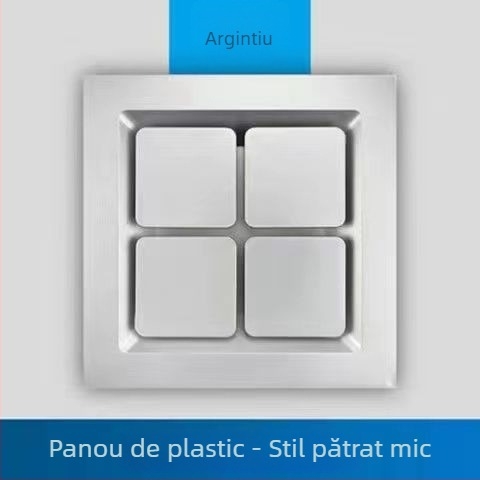 Ventilator de evacuare de plafon integrat 300x300 pentru baie și bucătărie, puternic și silențios 30x30