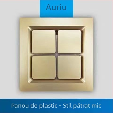 Ventilator de evacuare de plafon integrat 300x300 pentru baie și bucătărie, puternic și silențios 30x30