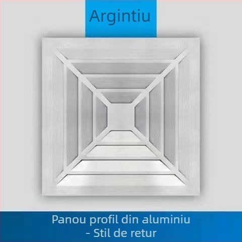 Ventilator de evacuare de plafon integrat 300x300 pentru baie și bucătărie, puternic și silențios 30x30