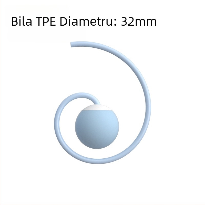 Săritură cu coarda interioară, fără fir, pentru adulți – PVC, accesorii cu minge, echipament fitness