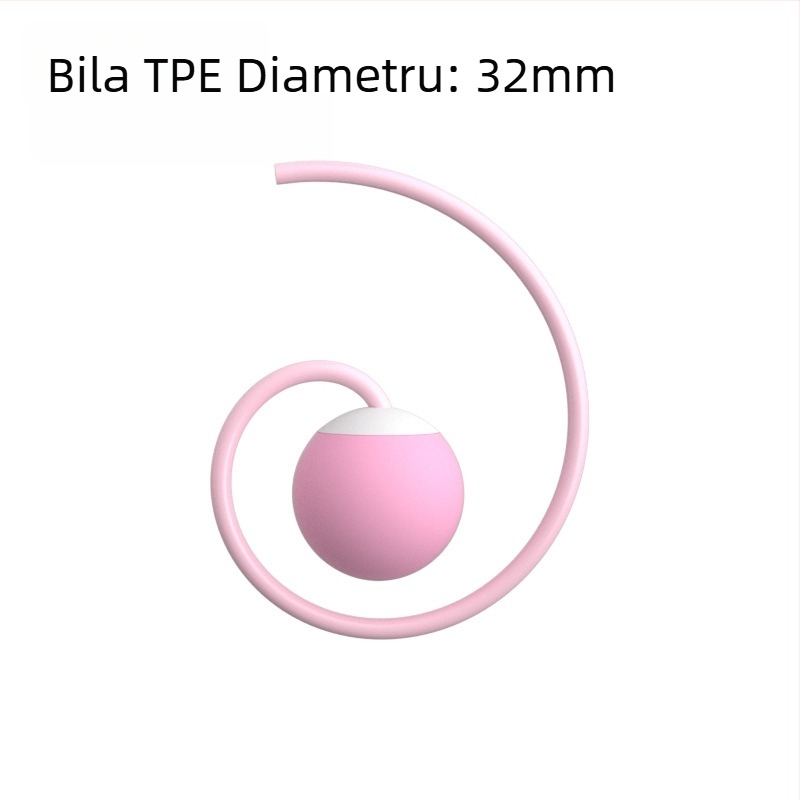 Săritură cu coarda interioară, fără fir, pentru adulți – PVC, accesorii cu minge, echipament fitness