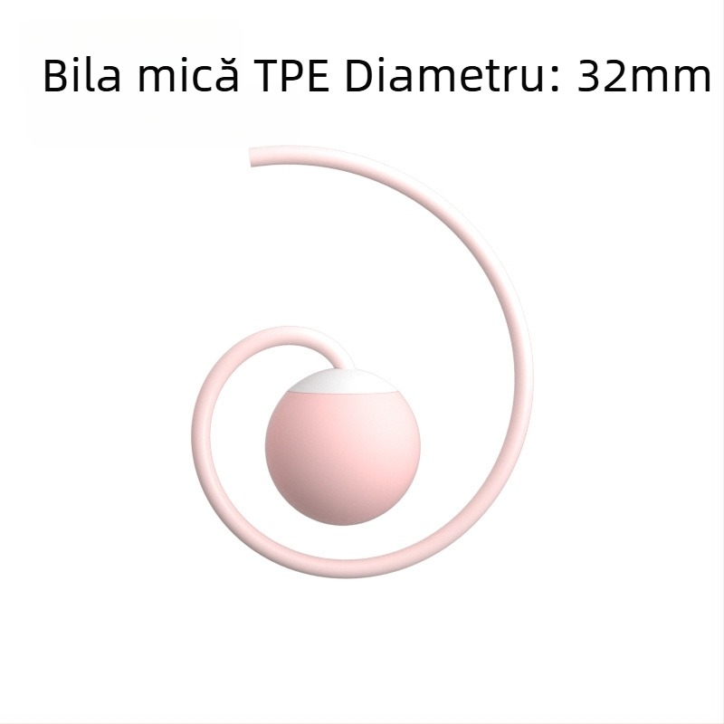 Săritură cu coarda interioară, fără fir, pentru adulți – PVC, accesorii cu minge, echipament fitness