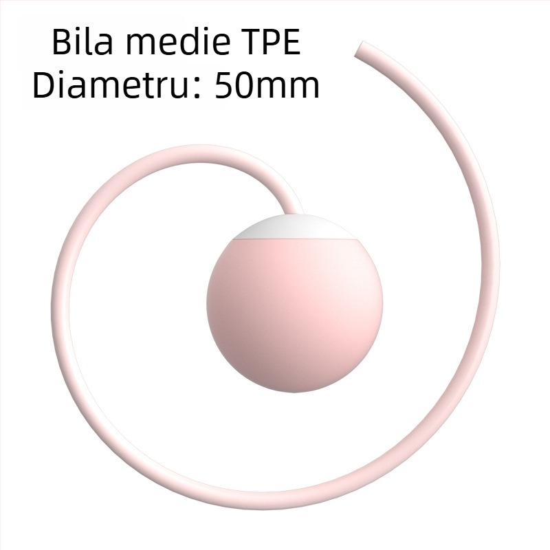 Săritură cu coarda interioară, fără fir, pentru adulți – PVC, accesorii cu minge, echipament fitness