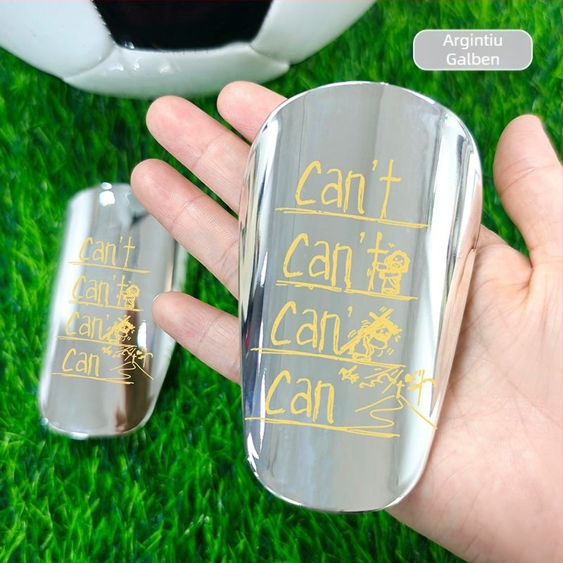 PU mini protecții tibiale cu placă inserată – protecție pentru picior pentru fotbal, baschet și volei