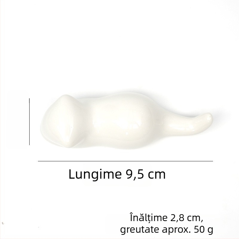 Suport ceramic multifuncțional pentru pixuri cu motive de pisicuțe, balene, iepuri și păsări – decor de birou pentru caligrafie