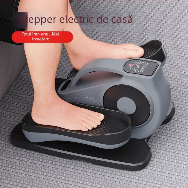 Mașină electrică de mers pentru seniori, antrenament pentru membrii superioare și inferioare — eliptic sub birou pentru exerciții la picioare