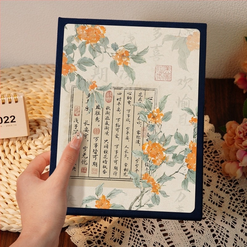 Album foto în stil antic pentru amintiri de familie, capacitate mare, poze de bebeluși, șase pagini cu inserții