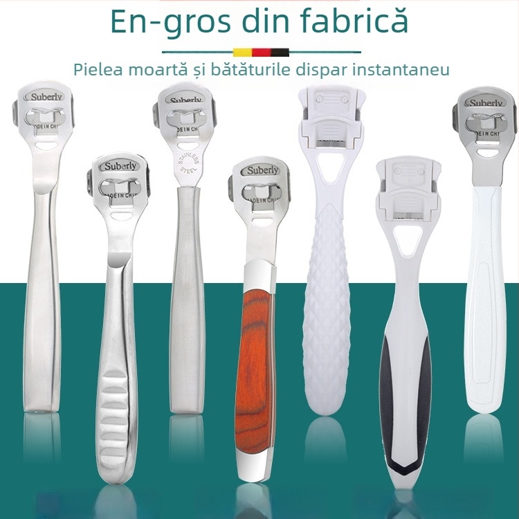 Pila de pedichiură din oțel inoxidabil pentru îndepărtarea pielii moarte — instrument inovator pentru îngrijirea picioarelor
