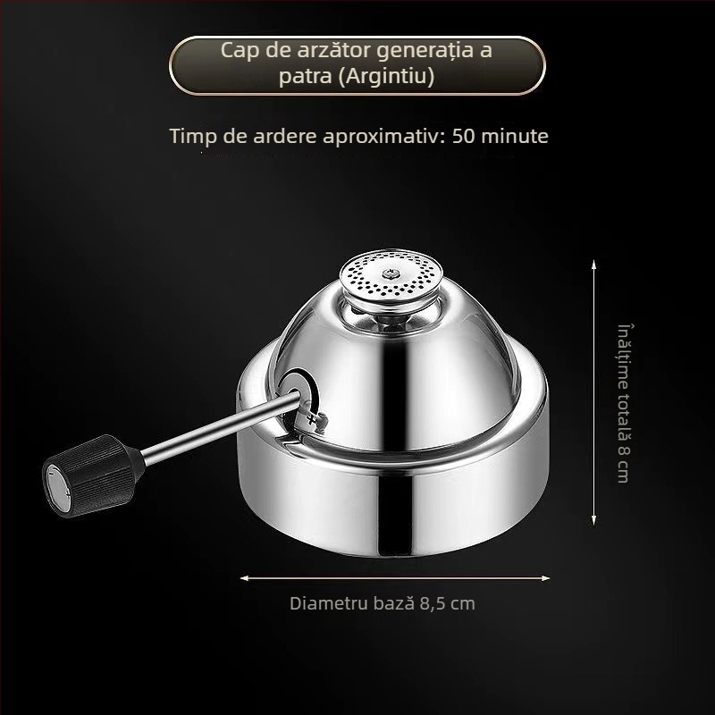 Oală de hot pot pentru o singură porție din oțel inoxidabil 304, cu plită pe gaz, pentru hoteluri și restaurante