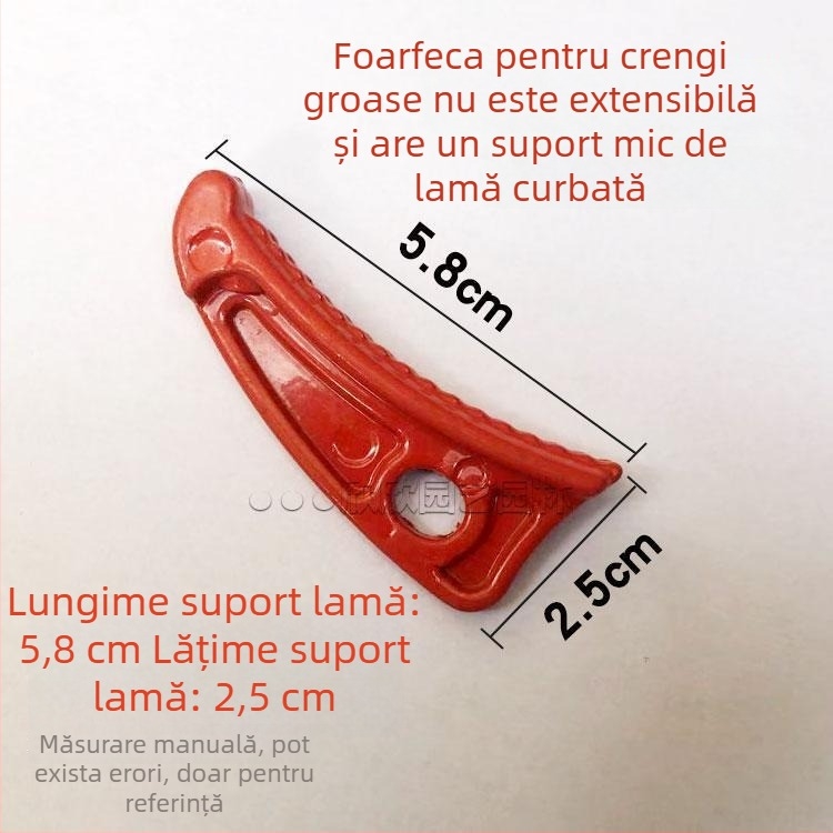 Foarfecă de tăiat fructe, foarfecă de grădină cu lamă curbată, durabilă
