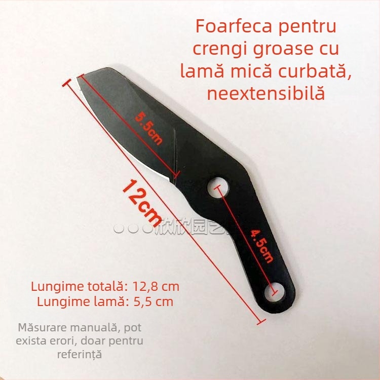 Foarfecă de tăiat fructe, foarfecă de grădină cu lamă curbată, durabilă