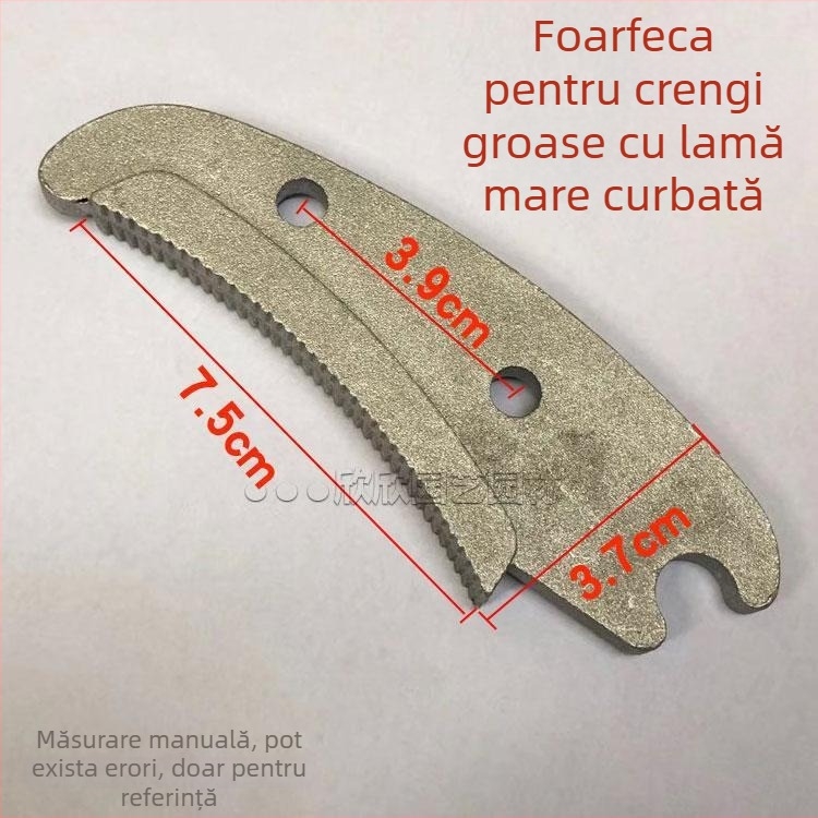 Foarfecă de tăiat fructe, foarfecă de grădină cu lamă curbată, durabilă
