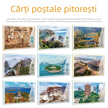 Postale turistice pitorești: West Lake, Palatul Potala, Marele Zid Chinezesc, Jiuzhaigou, Yanji, Mohe, Hebei, Hainan