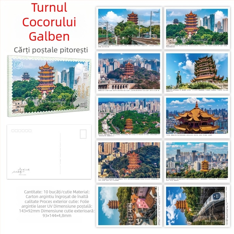Postale turistice pitorești: West Lake, Palatul Potala, Marele Zid Chinezesc, Jiuzhaigou, Yanji, Mohe, Hebei, Hainan