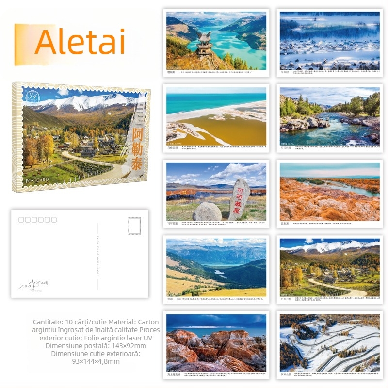 Postale turistice pitorești: West Lake, Palatul Potala, Marele Zid Chinezesc, Jiuzhaigou, Yanji, Mohe, Hebei, Hainan