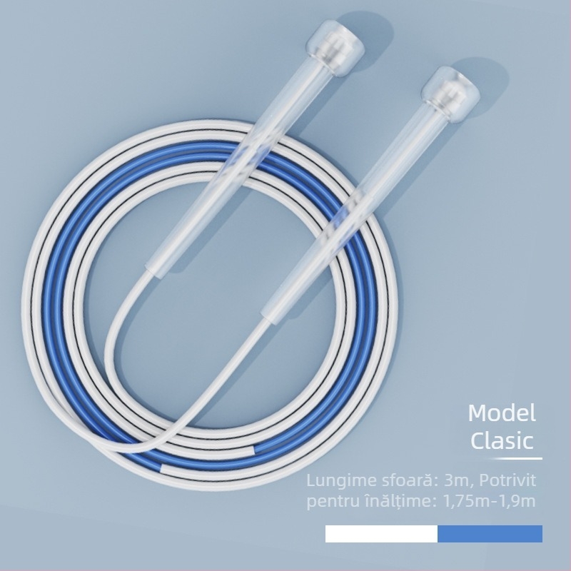 Coardă de sărituri din PVC pentru copii, începători, potrivită pentru grădiniță și clasa I.