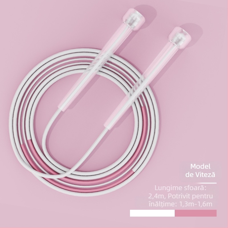 Coardă de sărituri din PVC pentru copii, începători, potrivită pentru grădiniță și clasa I.