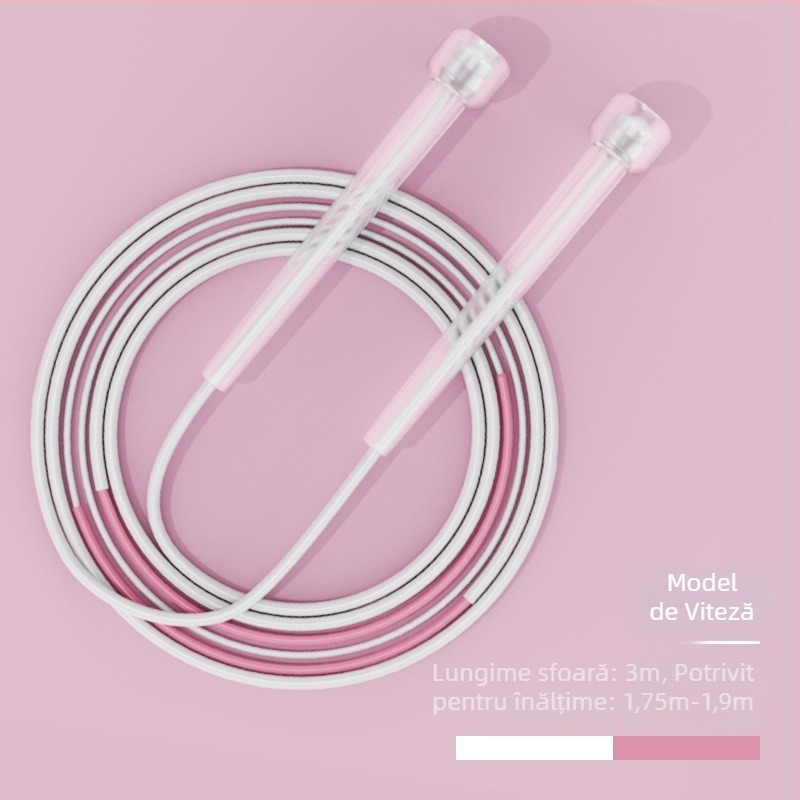 Coardă de sărituri din PVC pentru copii, începători, potrivită pentru grădiniță și clasa I.