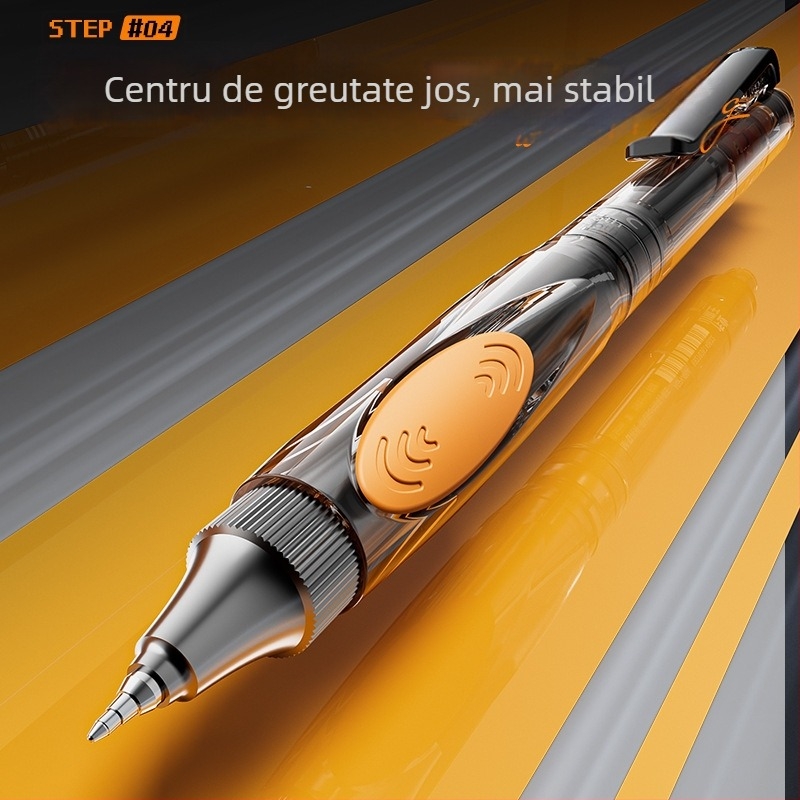 Morning Mg Light stilou gel retractabil, vârf fin, uscare rapidă, scriere lină pentru exerciții