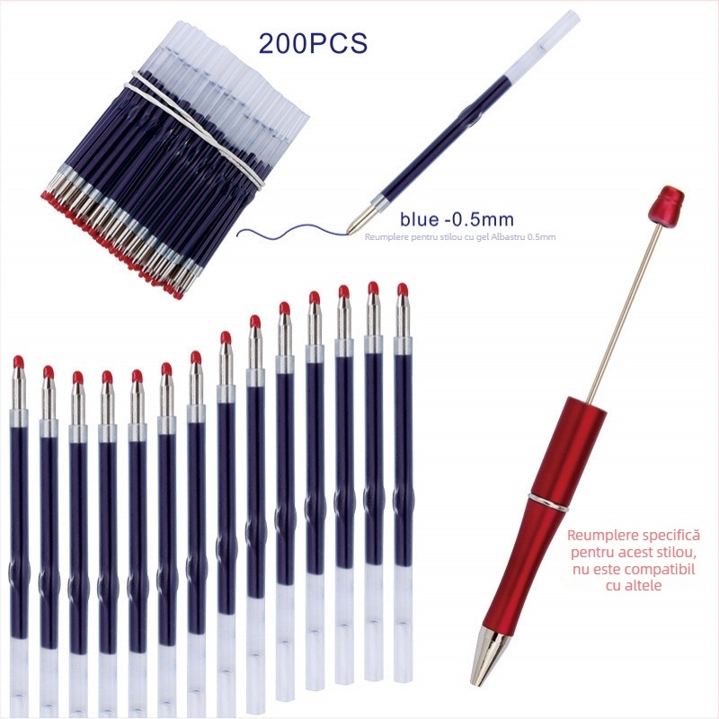 Sursă de înlocuire pentru pix cu mărgele – 1,0 mm refills ballpoint/gel/touchscreen