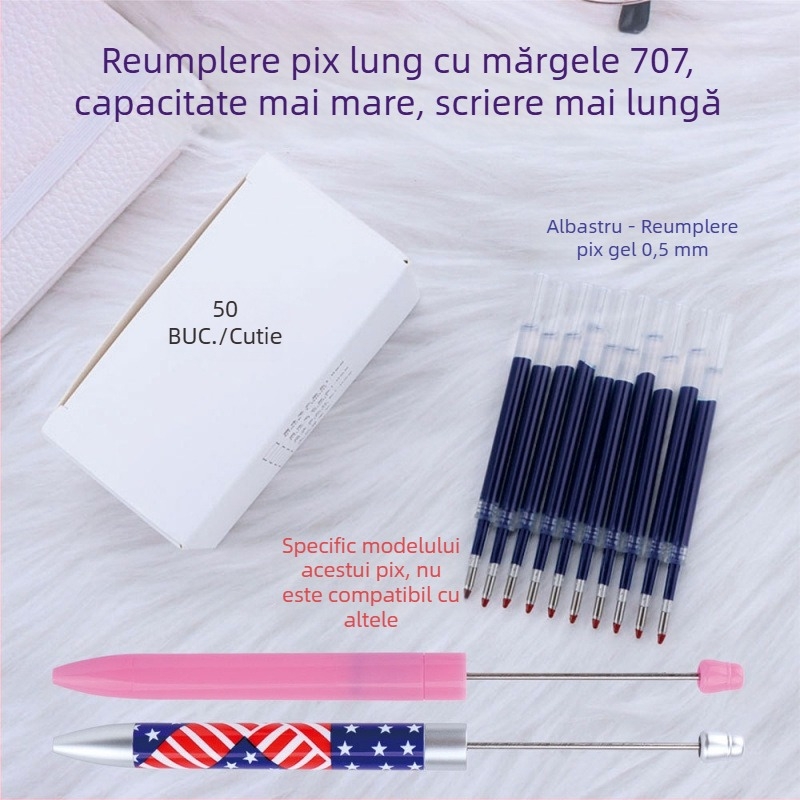 Sursă de înlocuire pentru pix cu mărgele – 1,0 mm refills ballpoint/gel/touchscreen