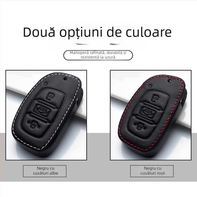 Husă din piele pentru cheile Hyundai ix25, ix35, Elantra și Tucson