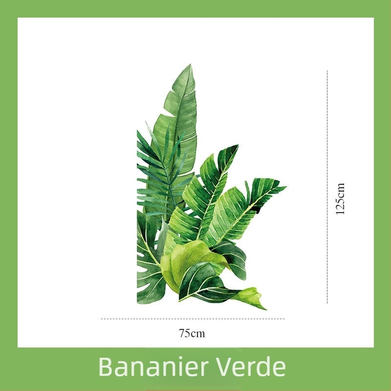 Autocolante de perete cu flori – serie de autocolante decorative, autocolante autoadezive cu forme speciale pentru dormitor și sufragerie