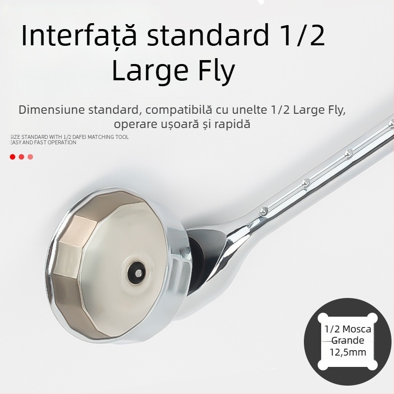 Cheie cap pentru filtru de ulei, unealtă de demontare și montaj, set de accesorii