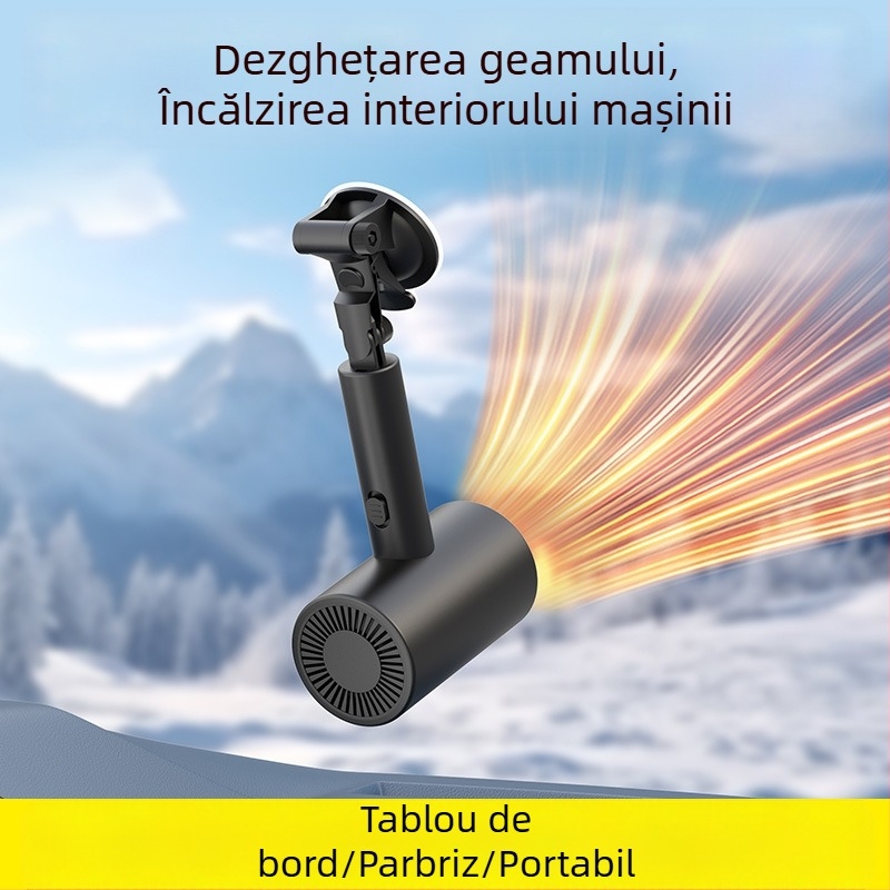 Încălzitor auto compact 12V-24V pentru încălzire, dezghețare și degivrare – încălzire rapidă în timpul iernii