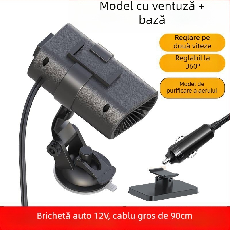 Încălzitor auto compact 12V-24V pentru încălzire, dezghețare și degivrare – încălzire rapidă în timpul iernii