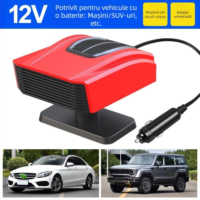 Încălzitor auto compact 12V-24V pentru încălzire, dezghețare și degivrare – încălzire rapidă în timpul iernii