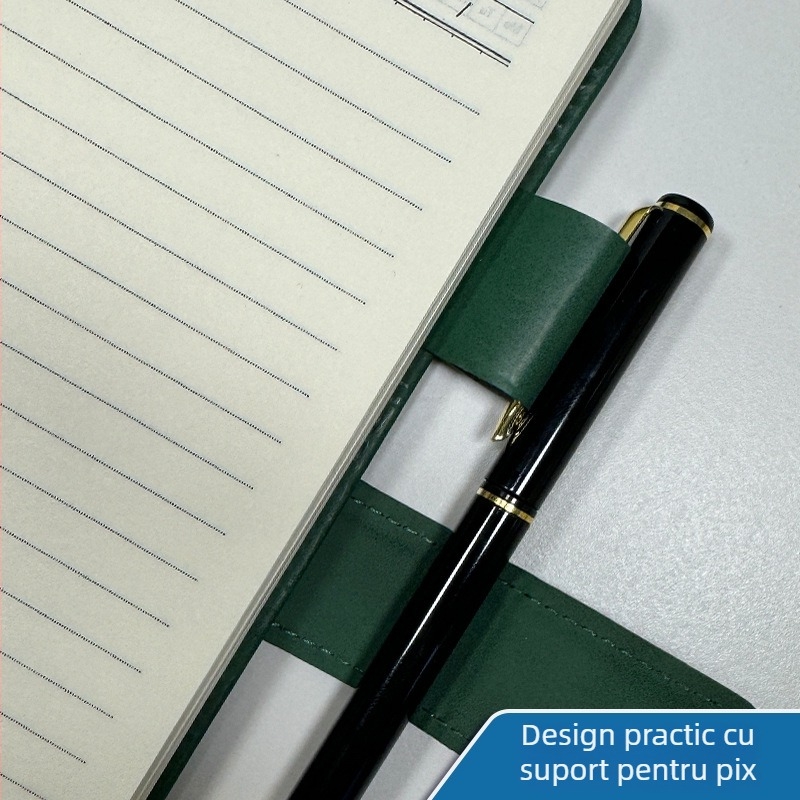 A5 jurnal cu închidere magnetică — planner și jurnal personalizat, copertă din piele ecologică, 100 de pagini
