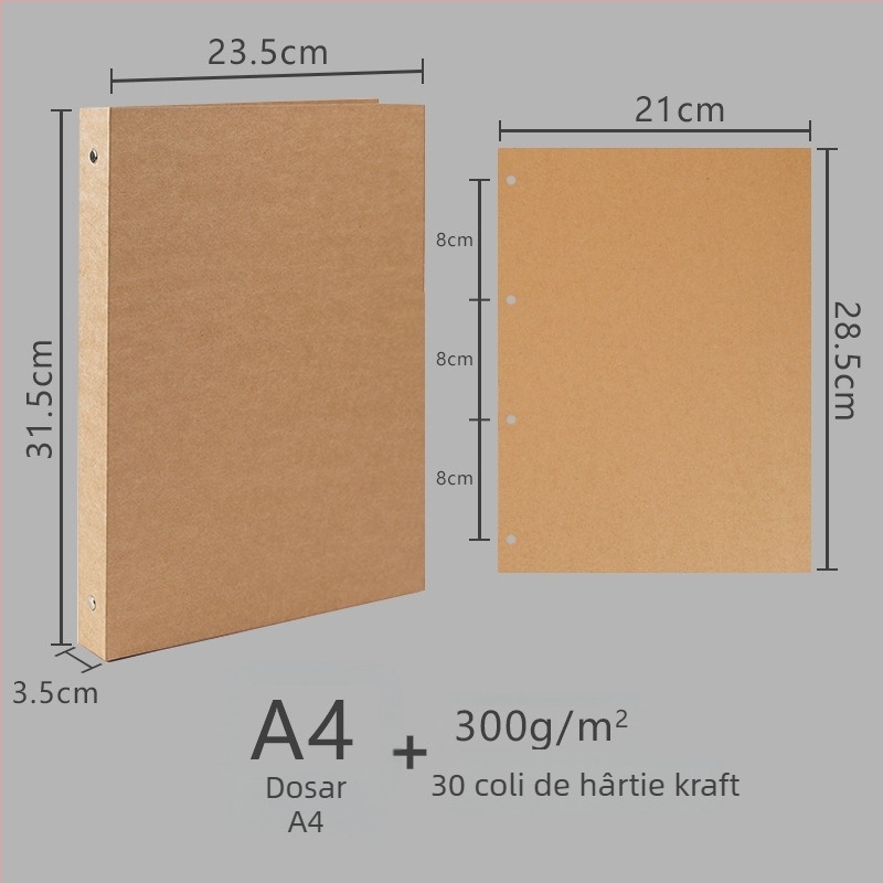 Album foto din hârtie Kraft, lucrat manual, pentru cupluri, 30 de pagini, album de amintiri pentru fotografii, cadou de absolvire și ziua de naștere