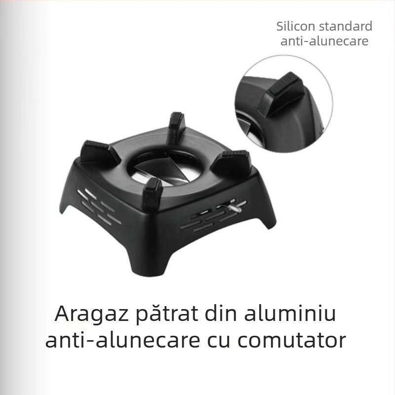 Stil japonez – oală uscată antiaderentă pentru aragaz cu alcool solid, vas mic de fier pentru gătit, pentru uz casnic și comercial, fără fum, oală picantă