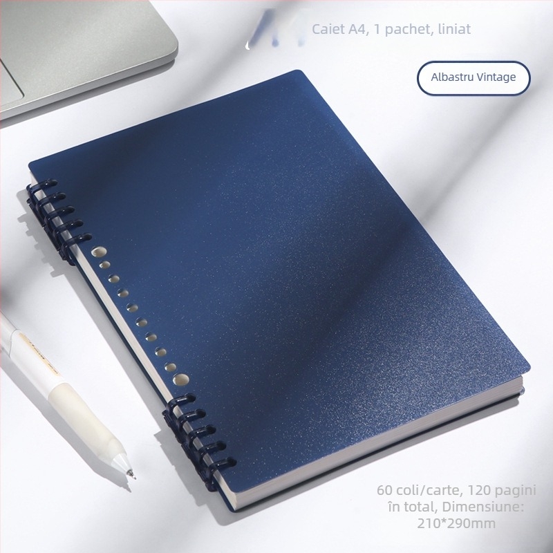 Ling lang X-coil notebook – formatele A4/A5/B5, spirală și foi detașabile, pentru întâlniri de afaceri și notițe de studenți