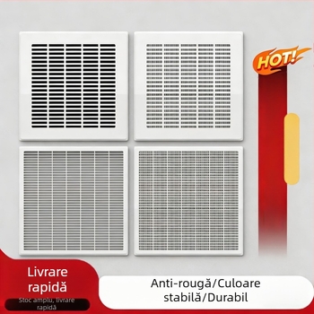 Grilă ABS din plastic pentru ventilația centrală, difuzor de aer, 300x300 mm
