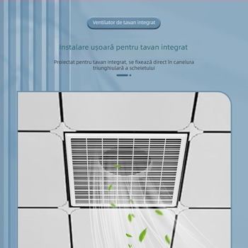 Grilă ABS din plastic pentru ventilația centrală, difuzor de aer, 300x300 mm