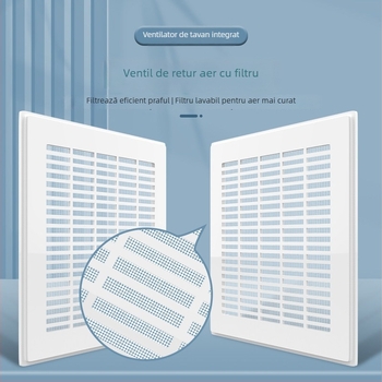 Grilă ABS din plastic pentru ventilația centrală, difuzor de aer, 300x300 mm