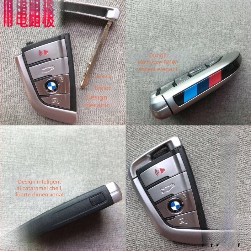 Model metal pentru cheie de mașină – replică a cheii pentru Mercedes-Benz, Audi, Cadillac, Maserati, Land Rover și BMW