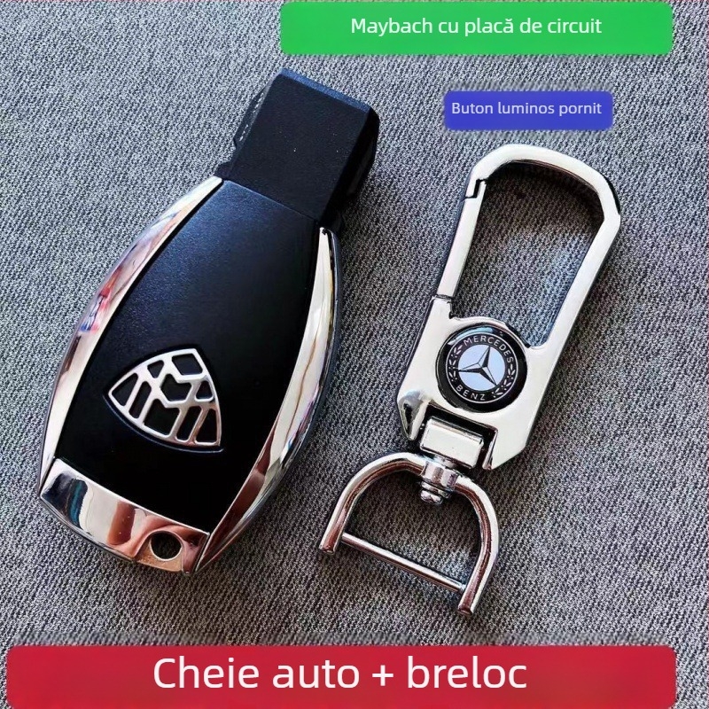 Model metal pentru cheie de mașină – replică a cheii pentru Mercedes-Benz, Audi, Cadillac, Maserati, Land Rover și BMW