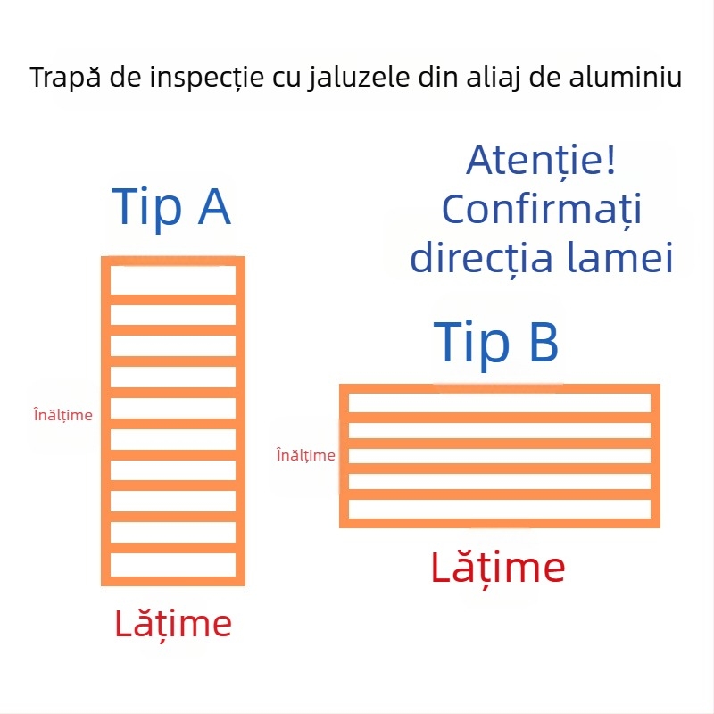 Grilă de ventilație din aliaj de aluminiu, cu capac decorativ, pentru evacuarea aerului condiționat, pe perete exterior și plafon, grilă rezistentă la ploaie