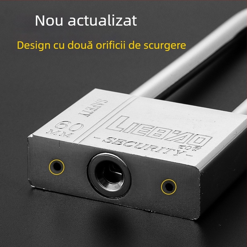 Lacăt pentru dulap, stil vechi, cu mâner lung și tijă subțire, din cupru, 30 mm, cu 3 chei